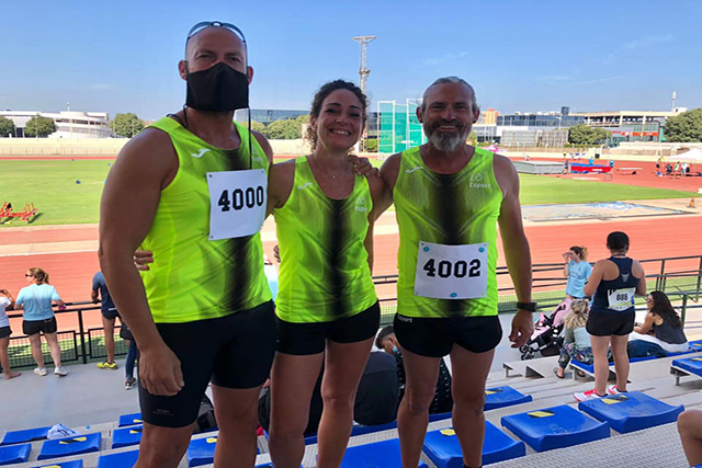 Representació Alaior Esport a Palma_Balear Master de atletismo