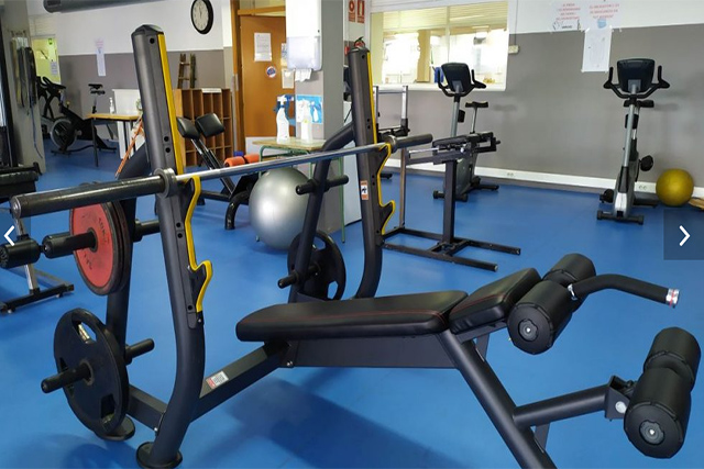 Sala musculación Poli Mô