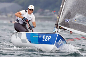 Joan Cardona-JJOO Tokio en vela Finn