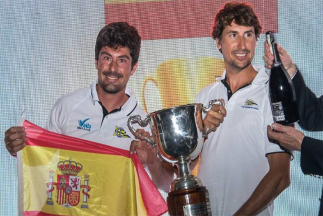 Jordi Triay y Cristian Vidal, campeones de Europa de Snipe