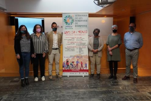 Presentació ruta en bicicleta i a peu per celebrar la Setmana de les Reserves de Biosfera