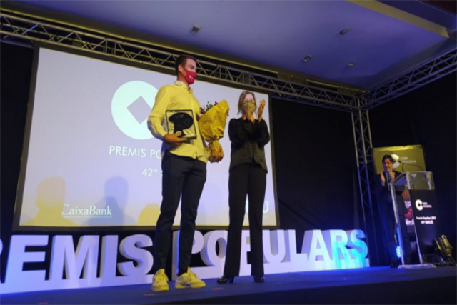 Joan Cardona premio Popular 2021 Cadena Cope