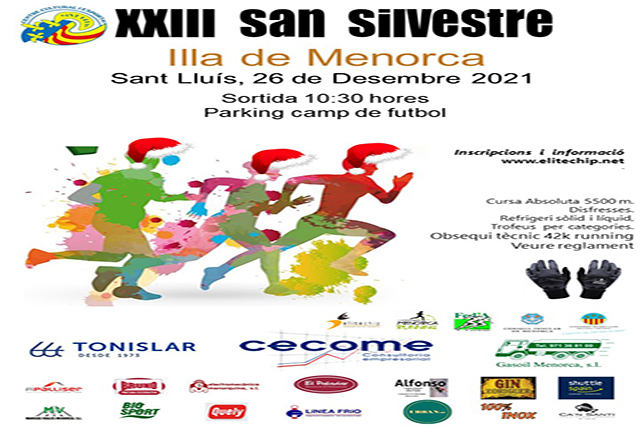 Cartel San Silvestre 2021
