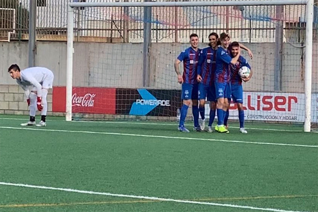 Regional -Celebración gol CD Menorca