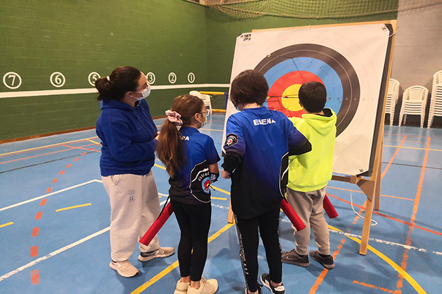 Tiro con Arco en Deporte Escolar