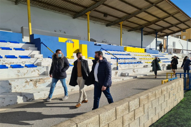 Visita Aj Maó a San Carlos