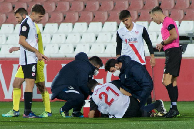 Xavi Sintes-Grave lesión Sevilla At