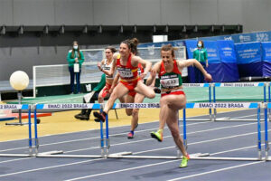 Campeonato de Europa máster w45 en los 60 vallas