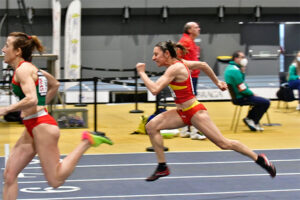 Campeonato de Europa máster w45 en los 60 vallas