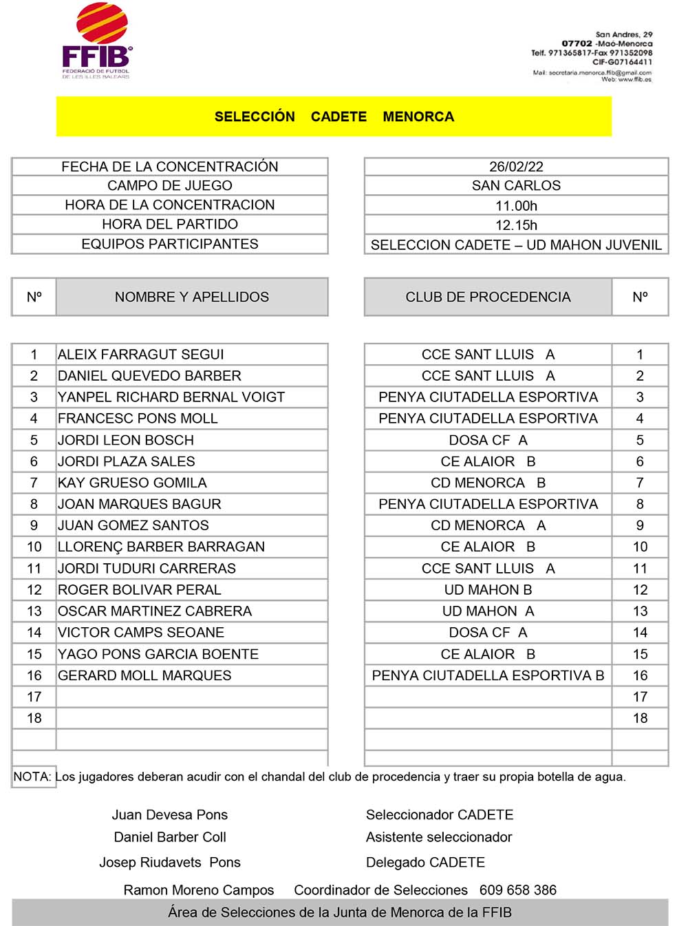 Convocatoria-seleccio-Cadet-2122