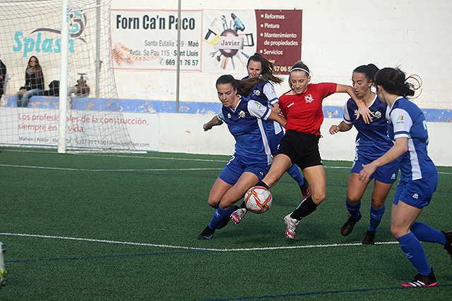 Futbol fem CCE Sant Lluis-San Gabriel