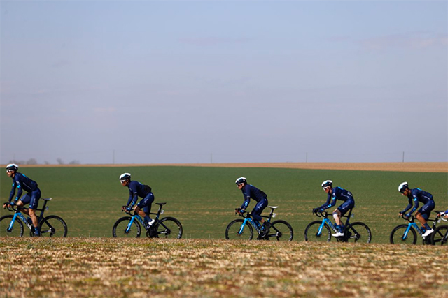 Albert Torres - Paris-Niza(3)- Movistar Team