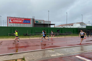 Control de atletismo en pista