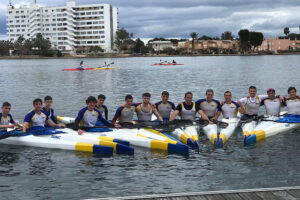Equipo masculino piragüismo - Trofeu Illes Balears