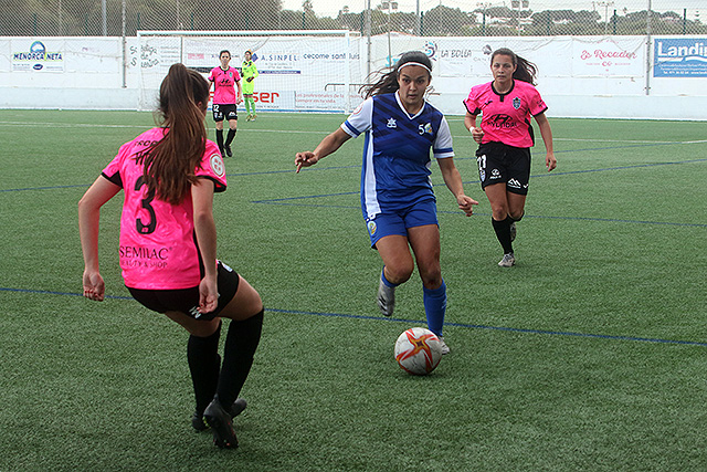 Futbol fem CCE Sant Lluís-At Baleares