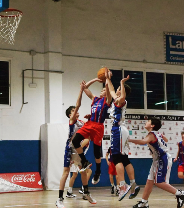 Jordi Capó, jugador Ferre Mini - campionat de seleccions autonómiques