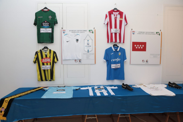 Camisetas centenarias AHFM