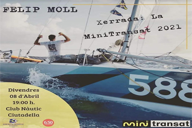 Cartell xerrada Felip Moll