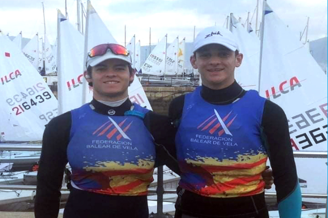 David Ponsetí y Borja Torres, Es Nàutic, Nacional ilca6