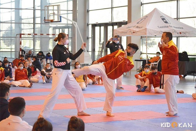 Entreno seleccion española Karate