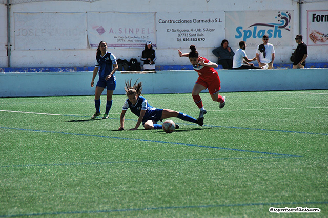Futbol fem CCE Sant Lluis- Espanyol