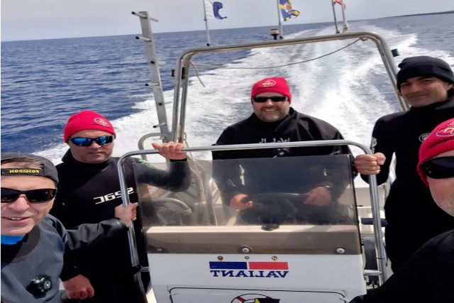 Secció d'escafandrisme del Club Nàutic Ciutadella-visita el Malakoff