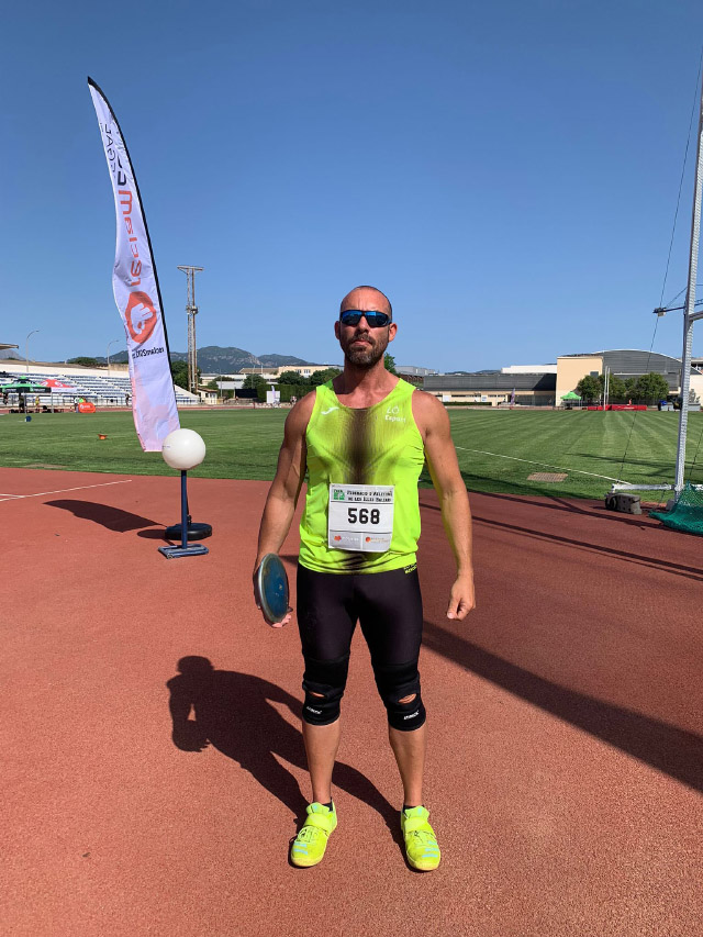Campionat balear absolut individual-David Barrera amb disc