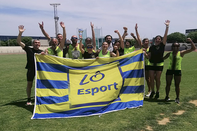 Lô Esport Menorca Plata en el Balear máster