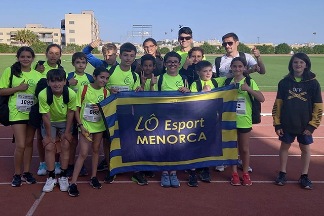 Lô Esport Menorca Plata en el Balear máster