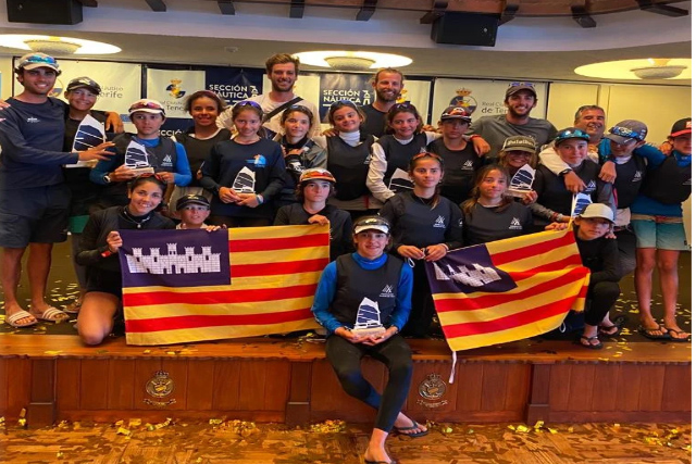 Neus Soler-Copa de España sub 13-11 Optimist