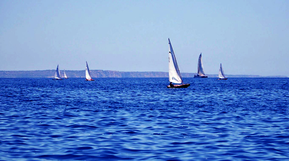 Vuelta a Menorca en Patín a Vela -2º dia