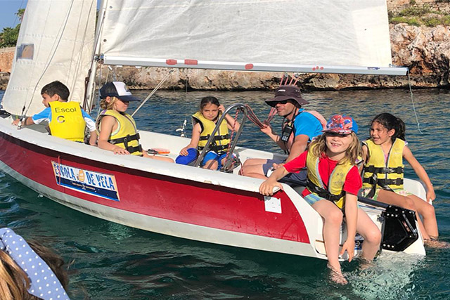 cursos de 'Vine a navegar' des Club Nàutic Ciutadella