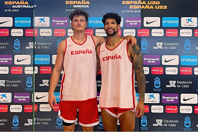 Alderete y Tamayo- selección española U22