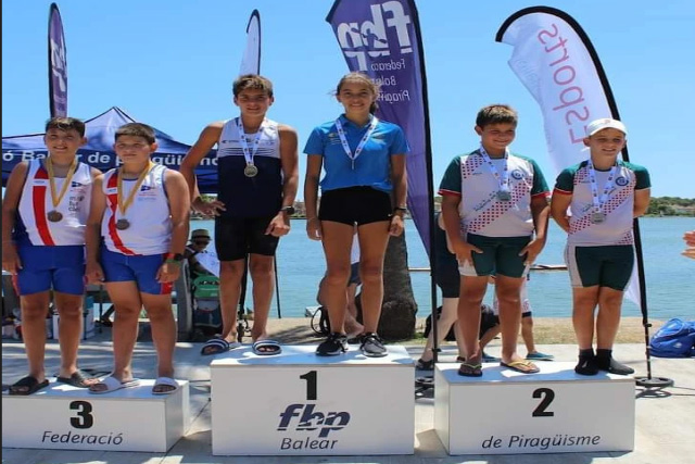 Berta Sans i Miquel Llompart -s campions de Balears de Velocitat