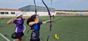 Clara Cervantes-Liga Menorca Tiro con Arco