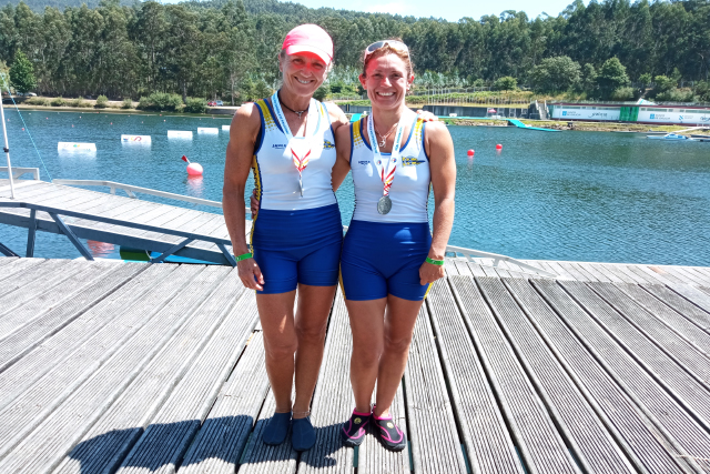 Inés Ramo y Agathe Silvestre- Nacional Máster - Piragüismo