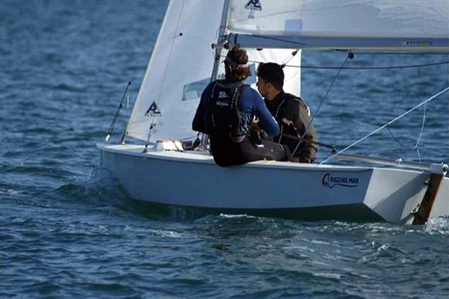 Jordi Triay y Cristian Vidal - Mundial de Snipe