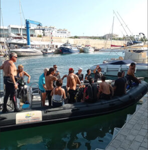 Batejos de submarinisme a n'Es Nàutic