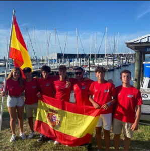 David Ponsetí en Mundial ILCA6