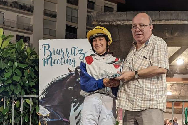 Júlia Pons - hipódromo de Biarritz