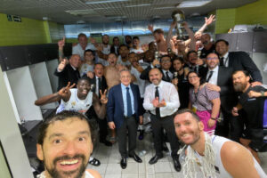 Selfie Llull -Final Supercopa Endesa (Barça)