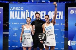 Gemma y Ale -Final Open de Malmoe de pádel-
