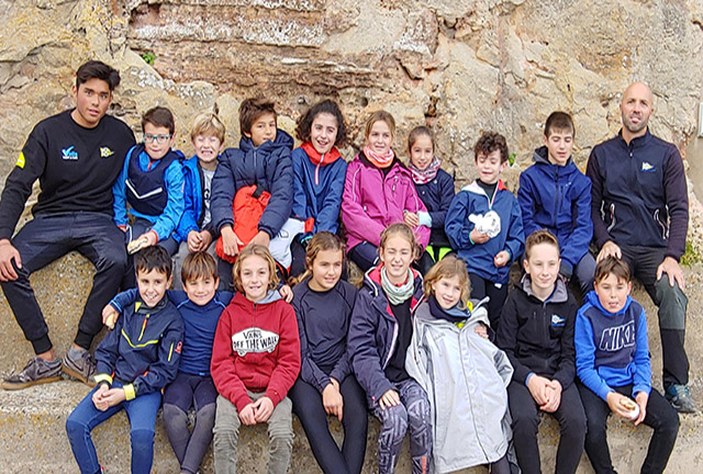 Equipo de regatas Optimist y Láser CMM