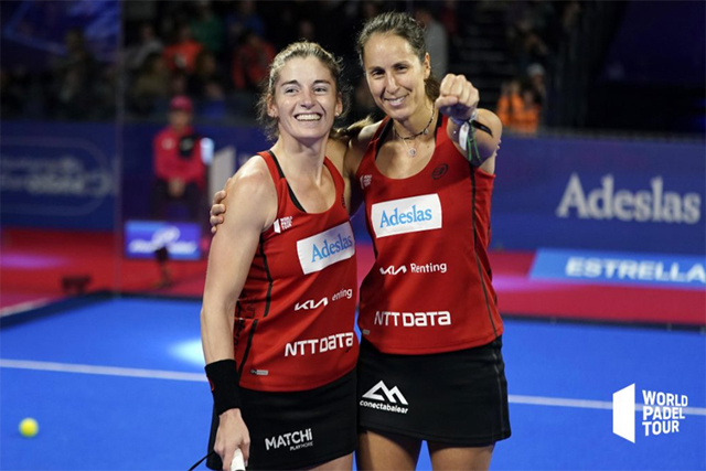 Gemma Triay y Ale Salazar-Barcelona Master Final de pádel