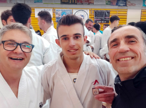 Joan Mercadal, nou cinturo negre 2º Dan