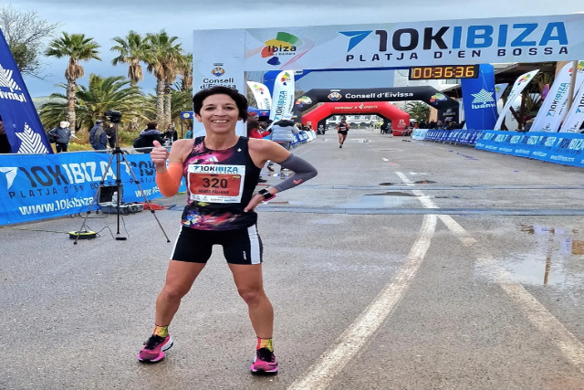 María Pallicer- 10k de Ibiza playa d'en Bossa