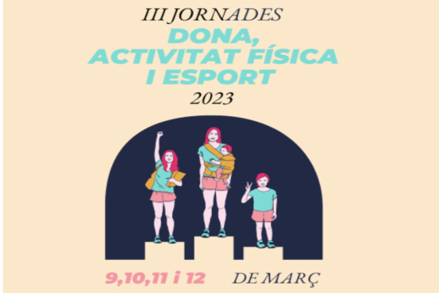 Cartell Jornades Dona, Activitat Física i Esport