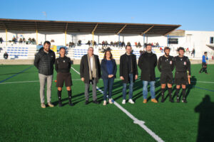 Futbol regional Inauguración césped union