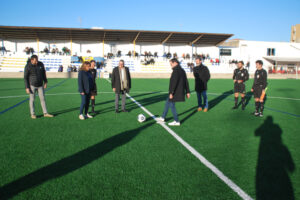 Futbol regional Inauguración césped union