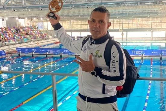 Luis Ángel Portella, Tato- Campeonato de España de Natación másters